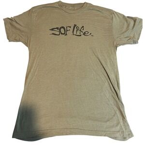 SOF LIFE Graphic T Shirt Mens Green Short Sleeve Special Ops Tee jsoc socom